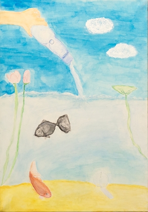 「夏の一滴」川崎 開