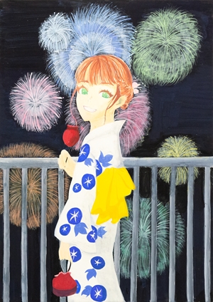 「花火と夏」澤田 紗希