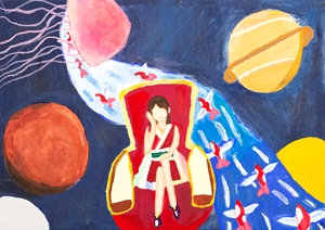 「宇宙の生物」佐飛 汐莉