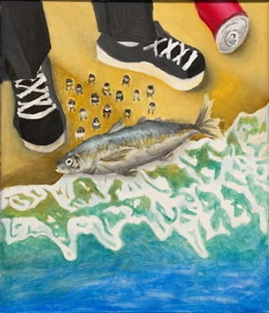 「砂浜をよく見ると」松田 弘樹