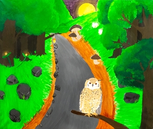 「不思議な森」川合 真緒