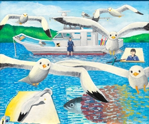 「私の憩いの場」清水 結月