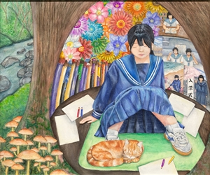 「思いのつまる秘密の場所」竹内 風愛