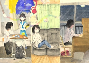「３年間を振り返る」鷲山 亜希