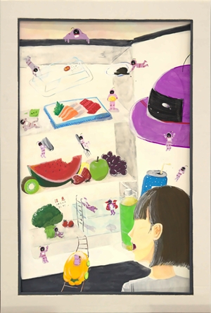 「Summer Pakadice「冷蔵庫」」小西 柚葉