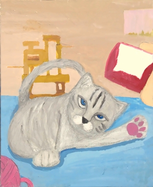 「ねこ」山森 ゆき