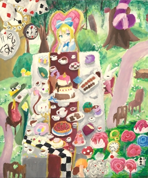 「アリスのお茶会」山﨑 莉乃